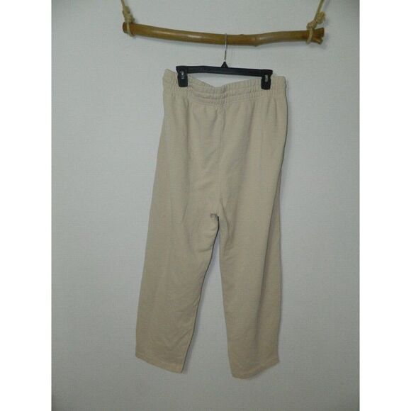 Agolde Jogging Pants Beige Comfy Cozy Joggers Sweatpants Style A179 X-Large - Picture 9 of 12